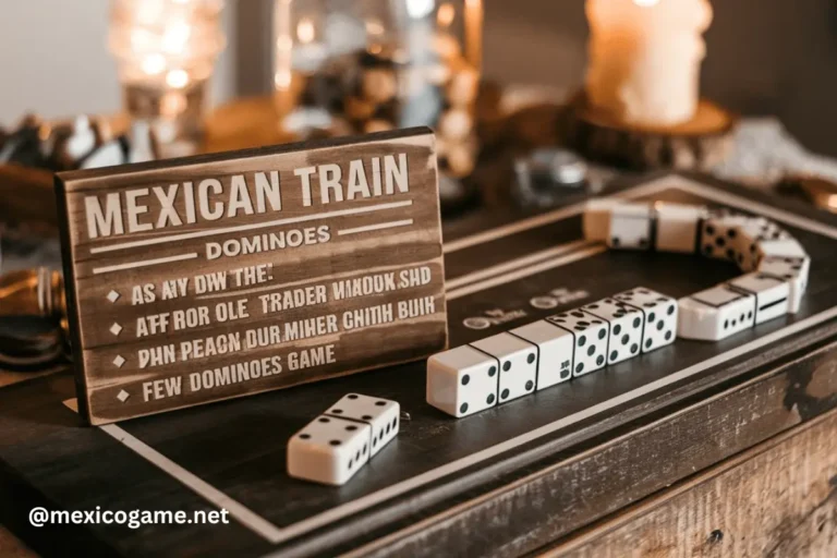 rules to mexican train dominoes game