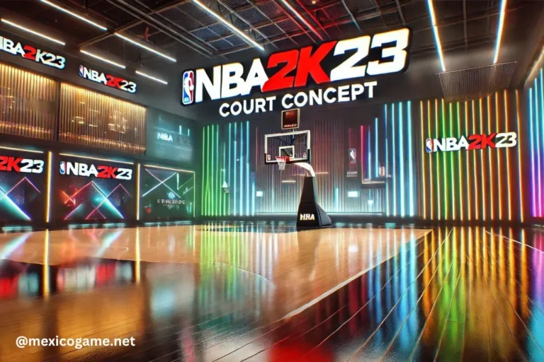 NBA 2K23 Court Concept