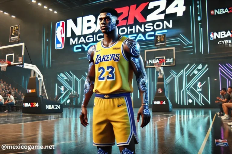 nba 2k24 magic johnson cyberface