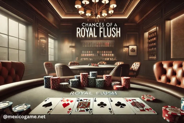 chances of a royal flush