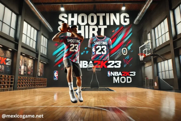 shooting shirt nba 2k23 mod